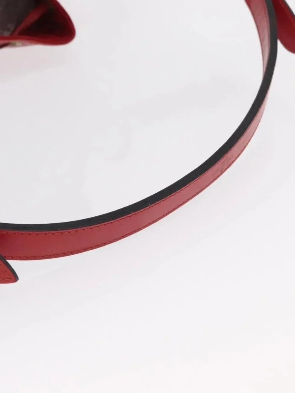 LOUIS VUITTON Epi Petit Noe Shoulder Bag Red M44107 LV Auth 162743 - Picture 9 of 16